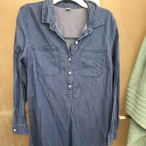 Old Navy chambray Dress- medium